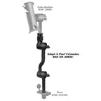 RAM Adapt-A-Post™ met aanpasbare 16" uitbreidingsarm - RAM Mounts RAP-114-APB3U afbeelding 2