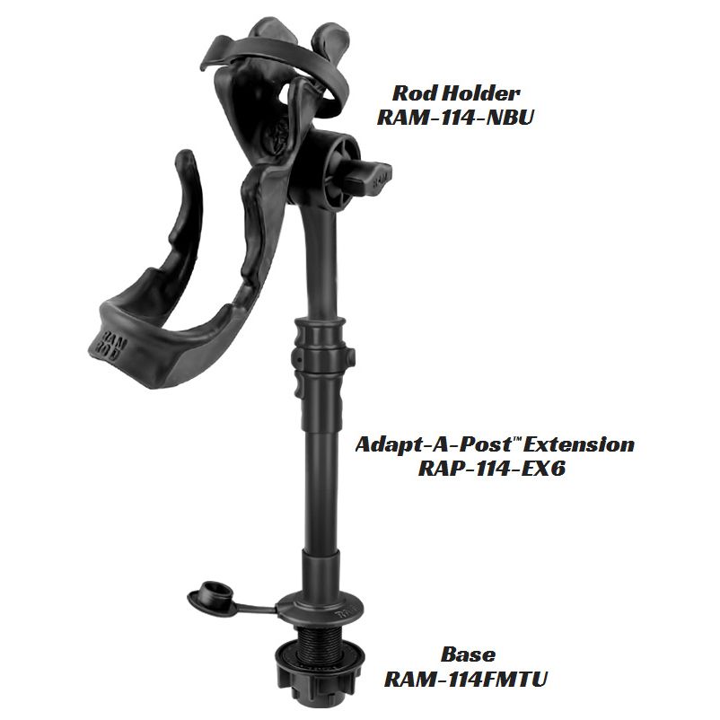 RAM Adapt-A-Post™ 9" Verlengstok - RAM Mounts RAP-114-EX6 afbeelding 3