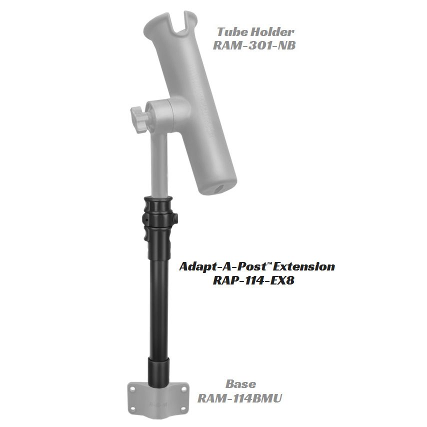 RAM Adapt-A-Post™ 11" Verlengstok - RAM Mounts RAP-114-EX8 afbeelding 2