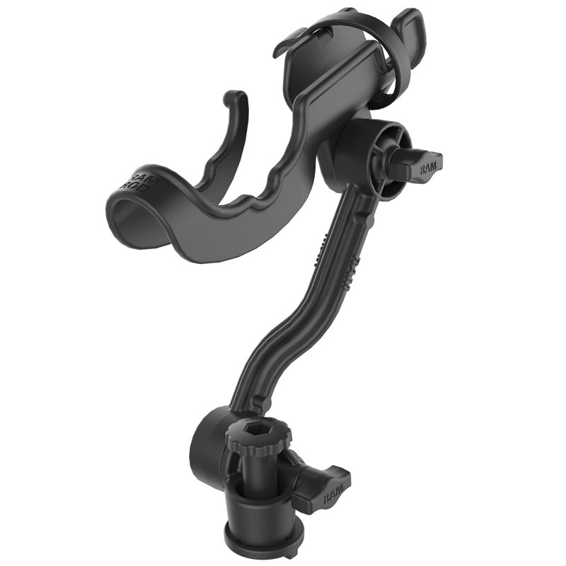 RAM ROD® hengelhouder met uitbreidingsarm en RAM Track-Node™ basis - RAM Mounts RAP-114-PA-411 afbeelding 1
