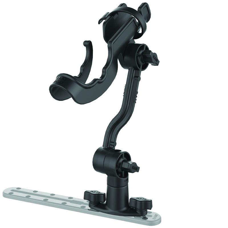 RAM ROD® vissenstokhouder met verlengarm en duale T-bouttrackbasis - RAM Mounts RAP-114-PA-421 afbeelding 2