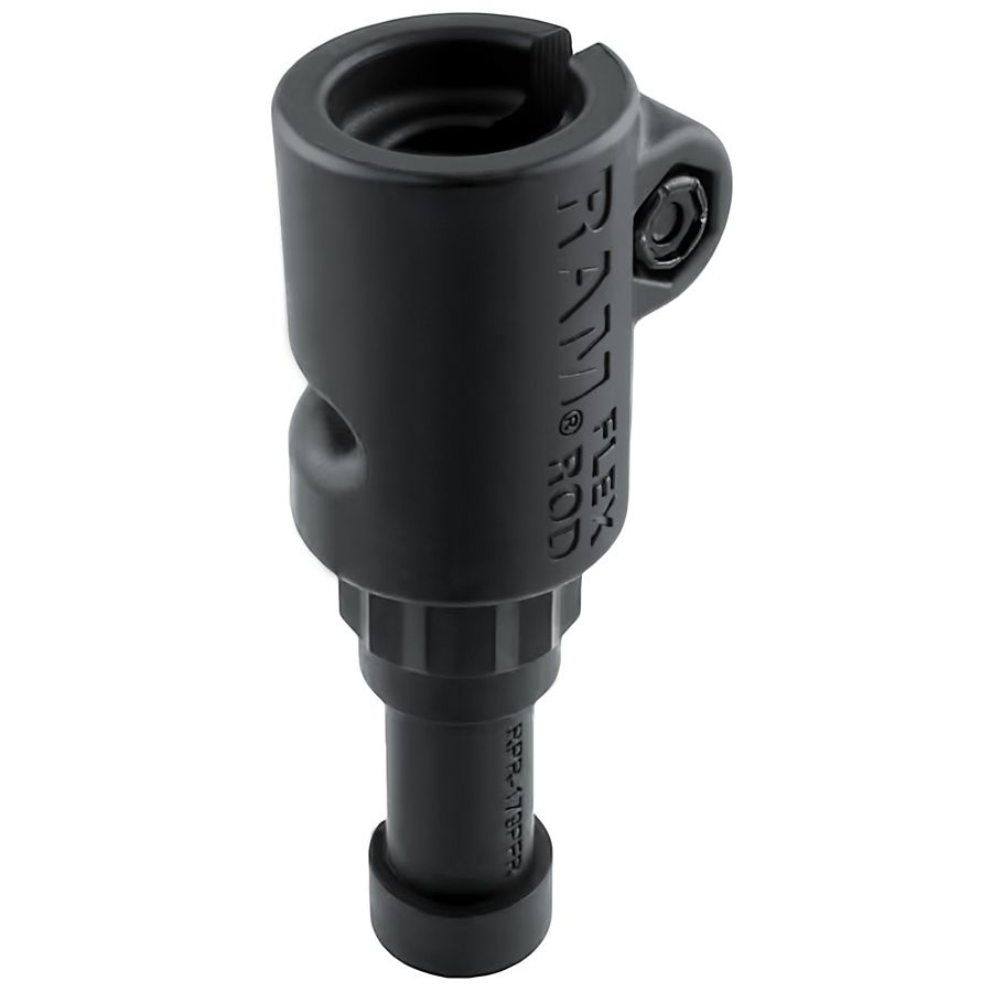 RAM ROD® Spline Post met Flex Vishengel Ontvanger - RAM Mounts RAP-114FFRU afbeelding 1