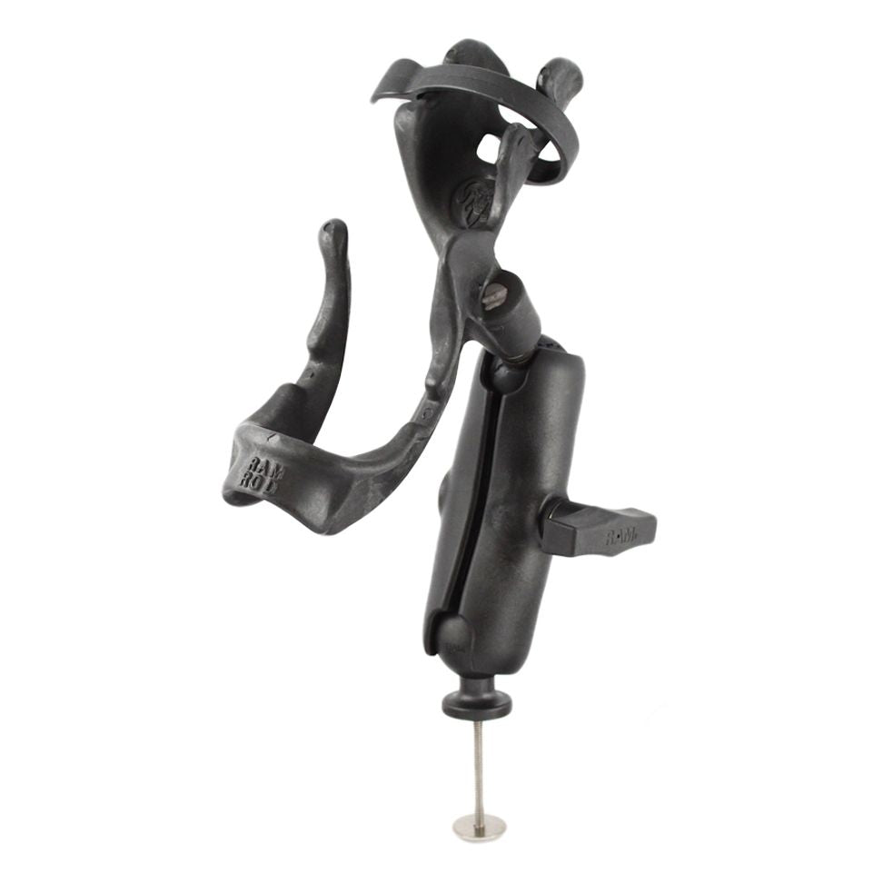 RAM ROD® Vishengelhouder met 5-voudige montagebal - RAM Mounts RAP-117-5 afbeelding 1