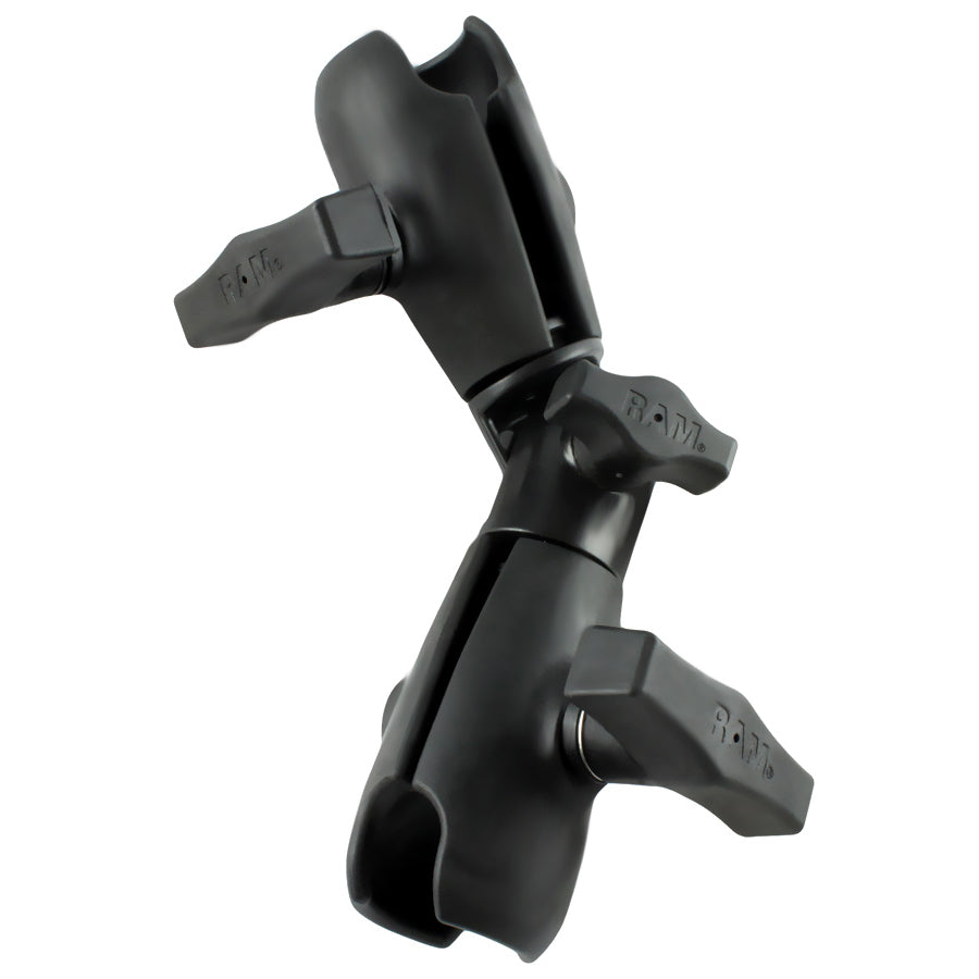 RAM dubbele socket draaibare ratelarm c maat - RAM Mounts RAP-200-2U
