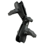 RAM dubbele socket draaibare ratelarm c maat - RAM Mounts RAP-200-2U