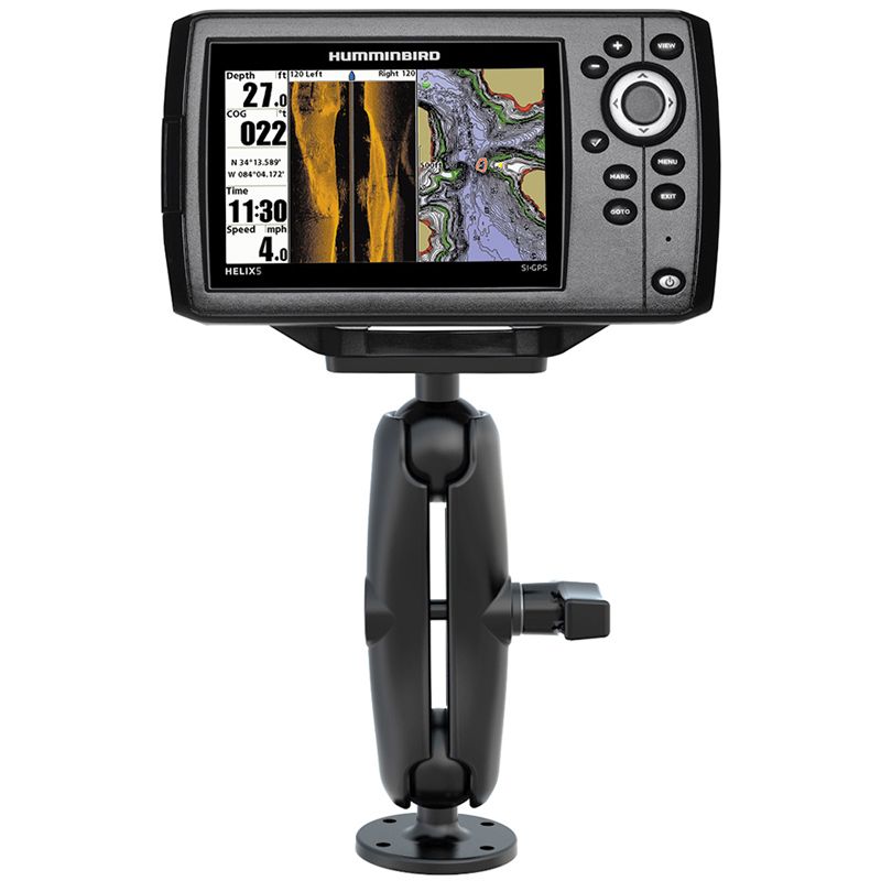 RAM Composiet Dubbele Balbevestiging voor Humminbird Helix 5 - RAM Mounts RAP-202-153-202 afbeelding 1