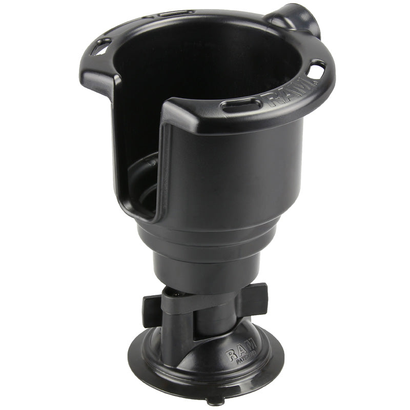 RAM twist lock zuigkop met drinkbekerhouder - RAM Mounts RAP-224-429