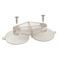 RAM rubber dubbele zuigcup basis - RAM Mounts RAP-224U