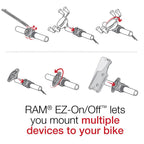RAM EZ-Aan / Uit ™ Fietshouder met Swivel Base Adapter & Hardware - RAM Mounts RAP-274-1HU afbeelding 2