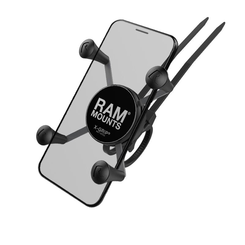 RAM X-Grip® Telefoonhouder met RAM EZ-On/Off™ Fietsbasis - RAM Mounts RAP-274-1-UN7U afbeelding 1
