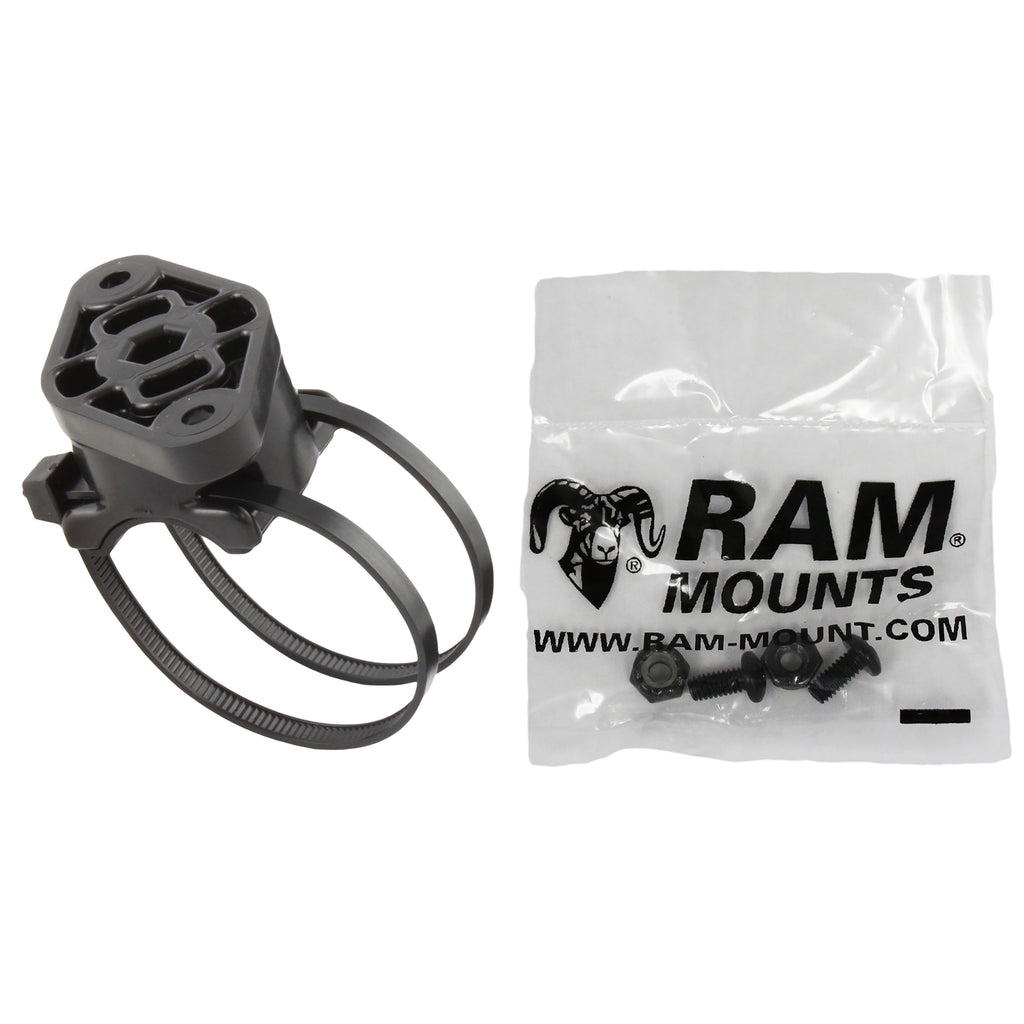RAM ez aan uit fietshouder met swivel base adapter hardware - RAM Mounts RAP-274-1HU