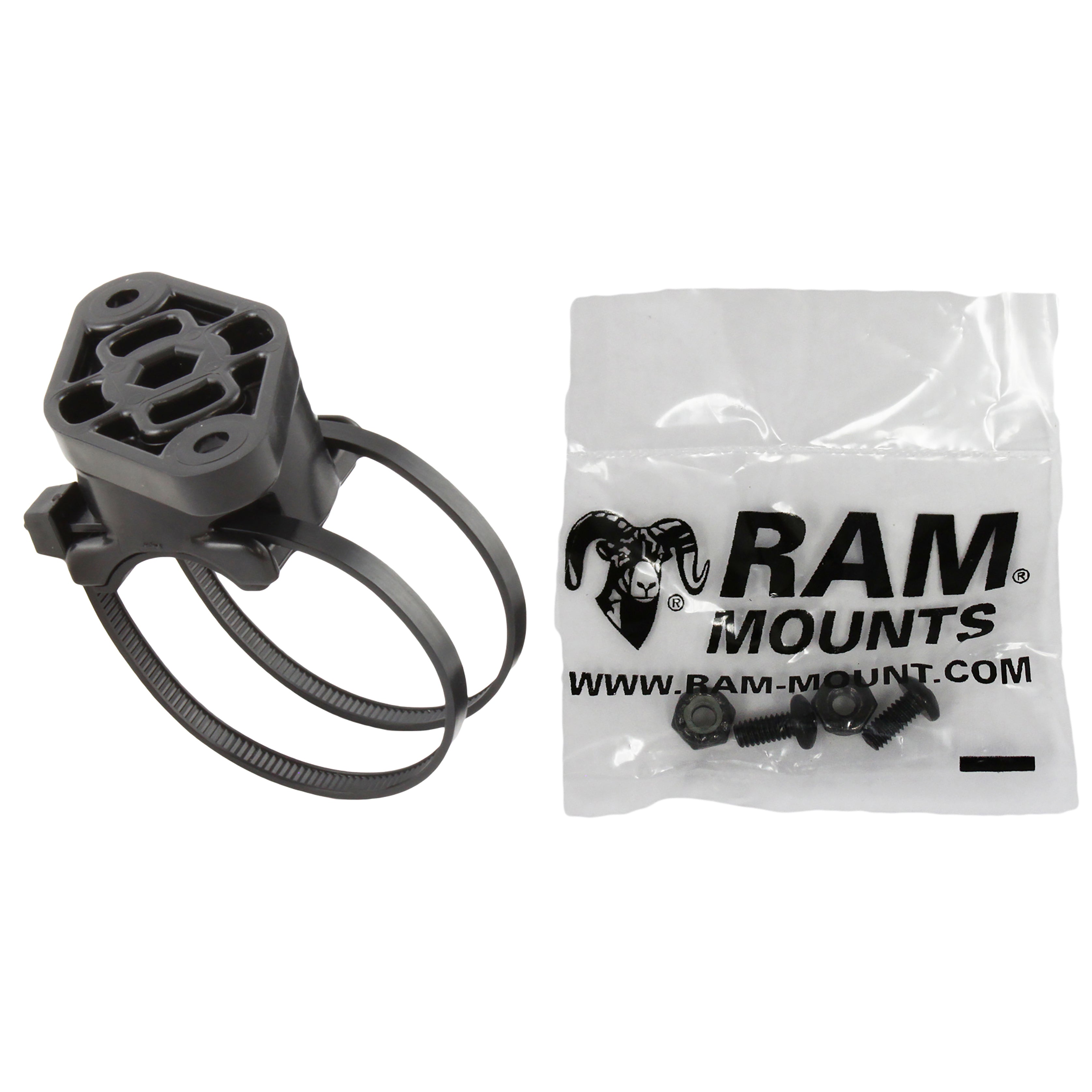 RAM ez aan uit fietshouder met swivel base adapter hardware - RAM Mounts RAP-274-1HU