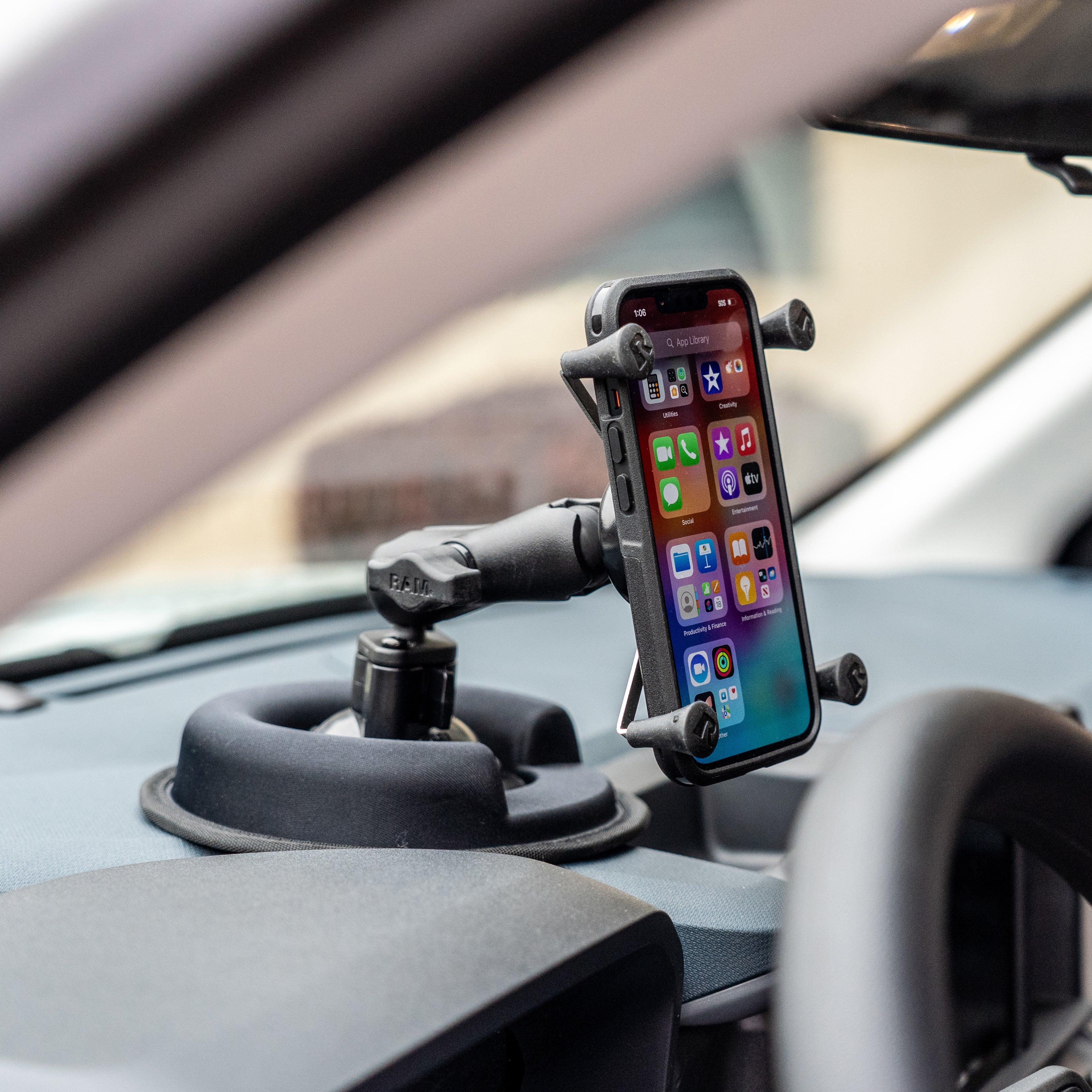 RAM Draagbare Wrijvings Dashboard Basis - RAM Mounts RAP-279B afbeelding 7