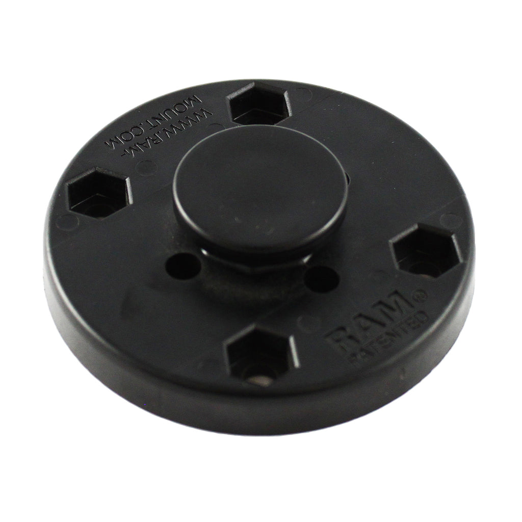 RAM composiet octagon knop met ronde plaat - RAM Mounts RAP-293U