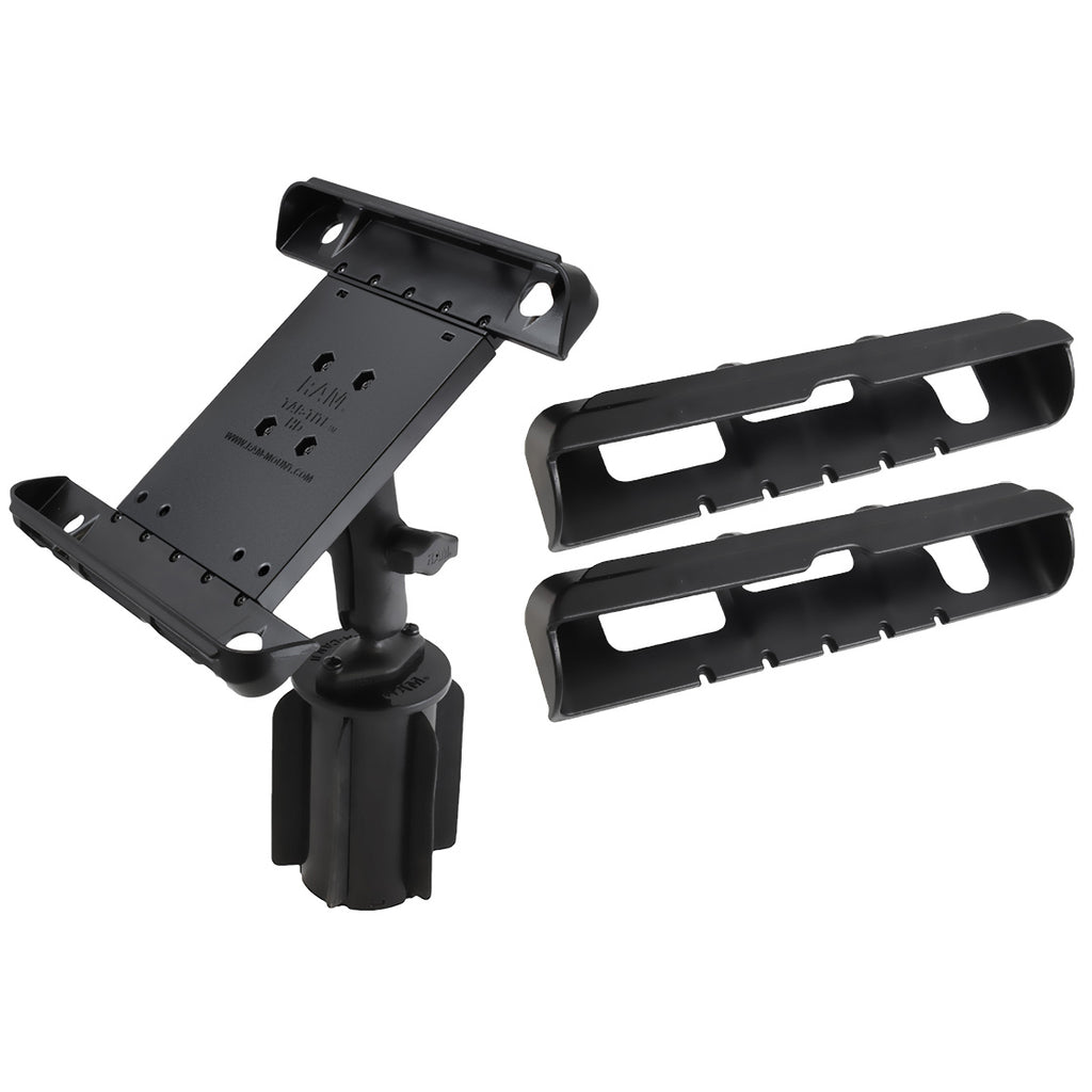 RAM tab tite grote tablet houder met RAM a can ii cup holder mount - RAM Mounts RAP-299-3-B-102-TAB-LG