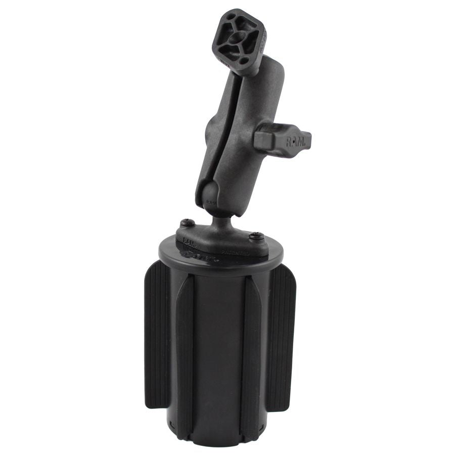 RAM-A-CAN™ II Universele Bekerhouderbasis met Gemonteerde Dubbele Balhouder - RAM Mounts RAP-299-3-B-102AU afbeelding 1