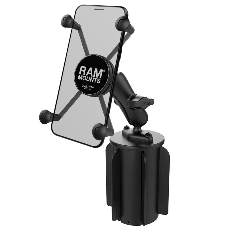 RAM X-Grip® Grote Telefoonhouder met RAM-A-CAN™ II Cup Holder Base - RAM Mounts RAP-299-3-UN10U afbeelding 1