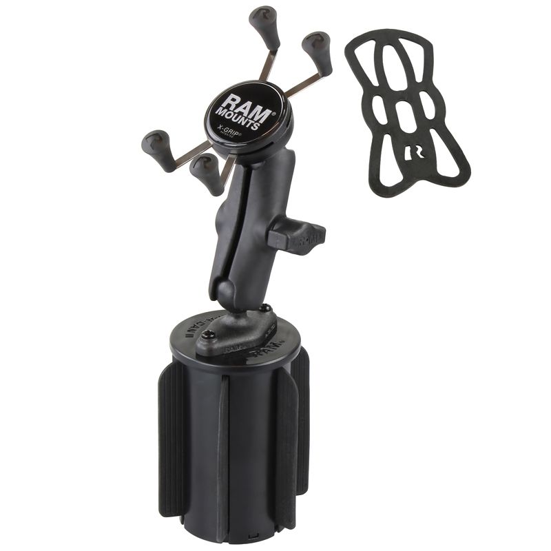RAM X-Grip® Telefoonhouder met RAM-A-CAN™ II Cup Holder Base - RAM Mounts RAP-299-3-UN7BU afbeelding 2