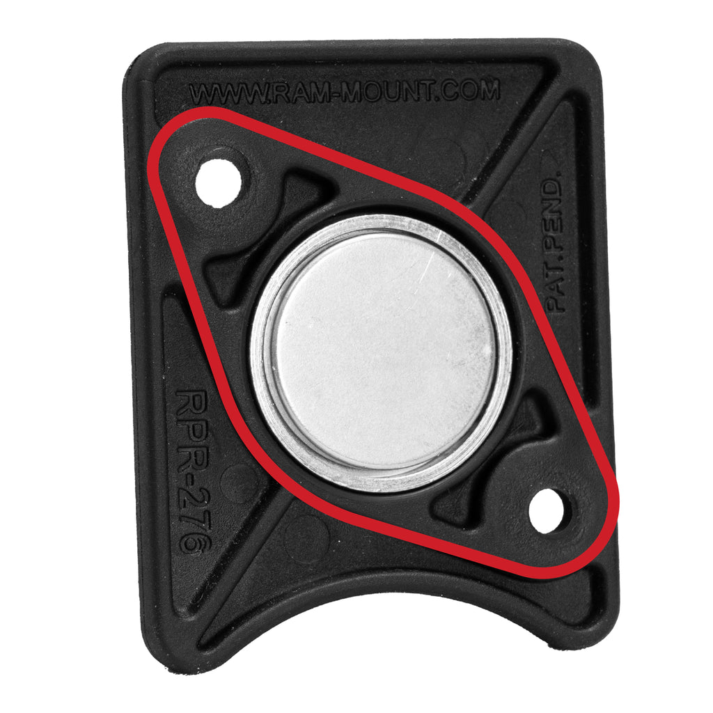 RAM Power Plate™ II Magnetische Houder met Staal Adhesive Plates - RAM Mounts RAP-300U afbeelding 3