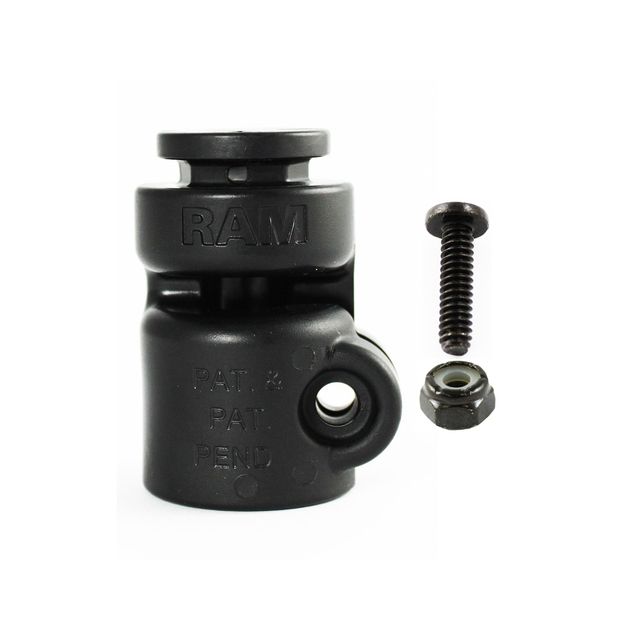 RAM Transducer Montage met 45,72 cm Stang en Socket Arm voor Lowrance TotalScan - RAM Mounts RAM-316-18-TRA4U-NB afbeelding 4