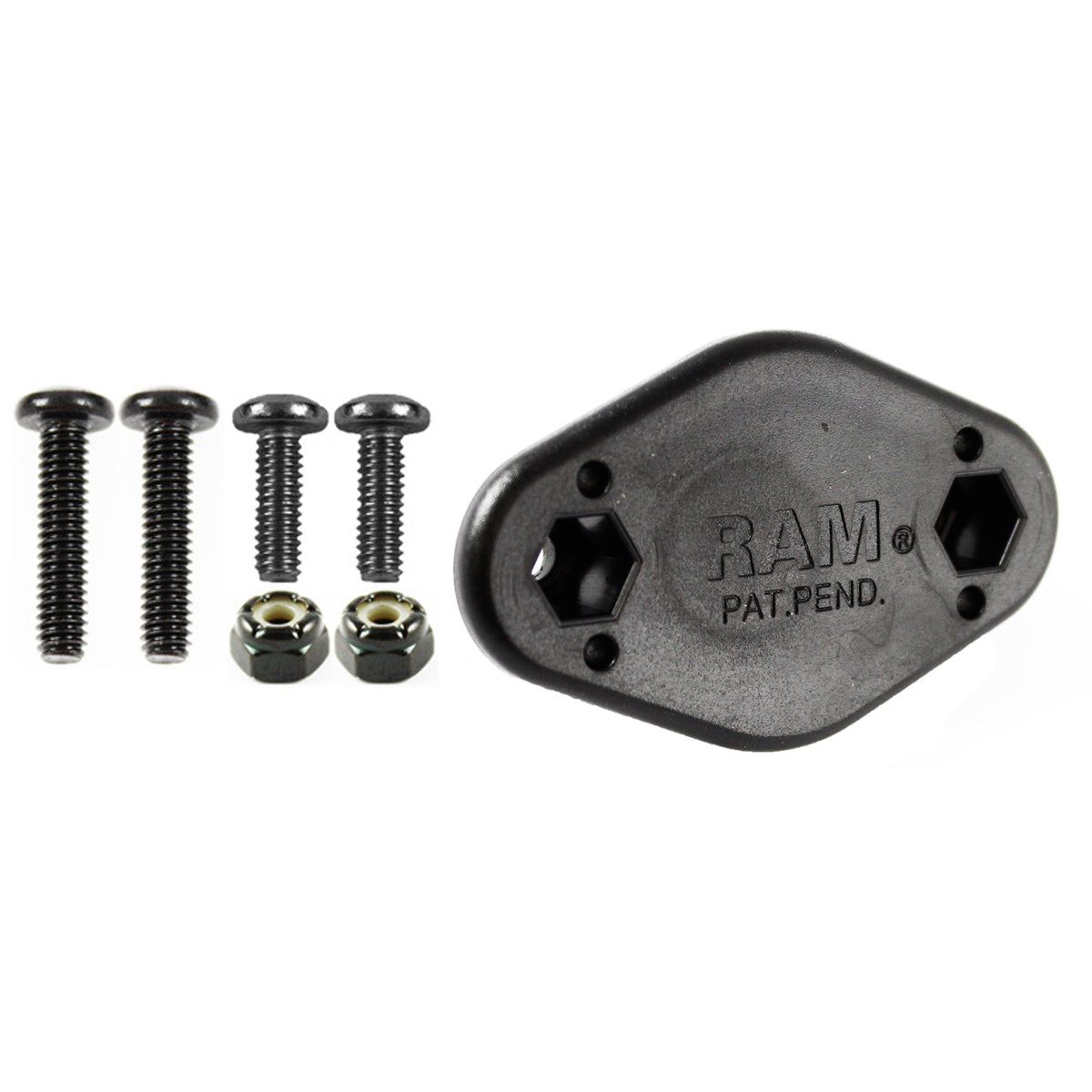RAM EZY-Mount™ Snelontkoppelingsadapter voor mannelijk - RAM Mounts RAP-326MU afbeelding 1