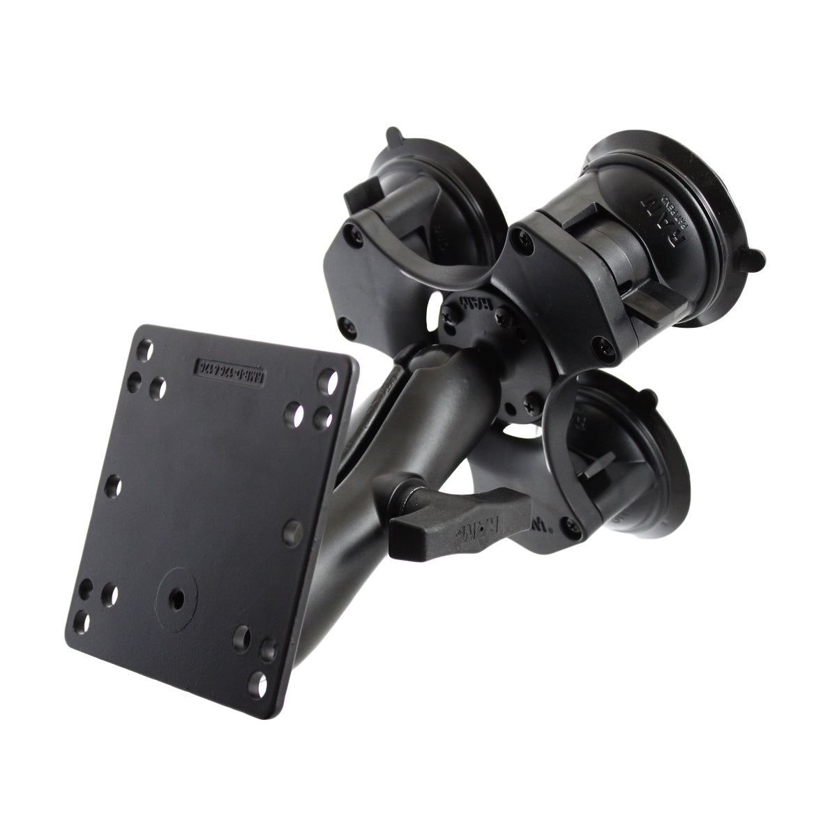 RAM Twist-Lock™ Triple Zuignapbevestiging met 100x100mm VESA-plaat - Medium - RAM Mounts RAP-365-101-246U afbeelding 1
