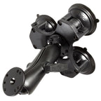 RAM twist locktrade triple zuignapbevestiging met ronde plaat - RAM Mounts RAP-365-101U