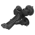 RAM twist lock triple zuignapmontage met diamantplaat - RAM Mounts RAP-365-138U