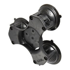 RAM twist locktrade triple zuignapbasis met amps gatenpatroon - RAM Mounts RAP-365-224-1BU