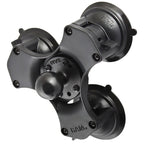 RAM twist locktrade triple zuignap kogelbasis c formaat - RAM Mounts RAP-365-224-1U