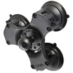 RAM Twist-Lock™ Triple Zuignap Kogelbasis - C Formaat - RAM Mounts RAP-365-224-1U afbeelding 1