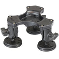 RAM triple bal en socket magnetische basis met amps gatenpatroon - RAM Mounts RAP-365B-1-339U