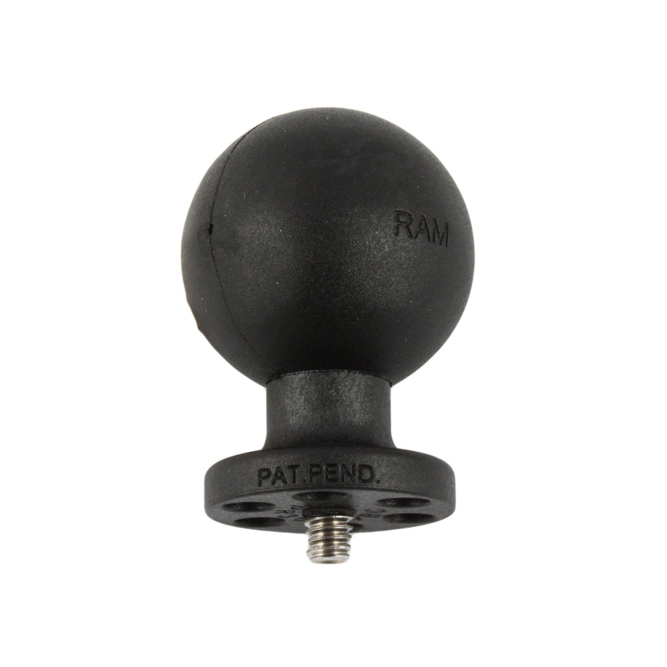 RAM kogel adapter met 14 20 schroefdraadbout voor actiecameras c maat - RAM Mounts RAP-366U