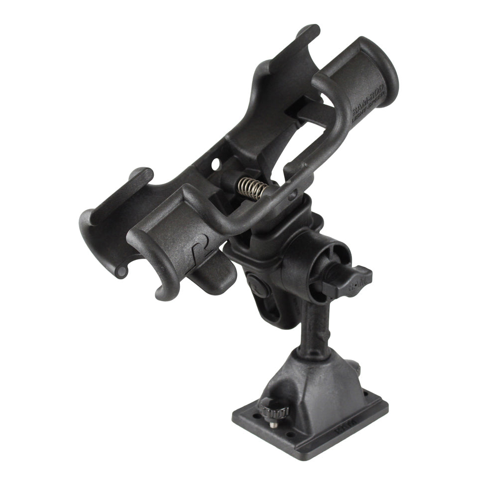 RAM light speed vishengelhouder met deck track base - RAM Mounts RAP-370-D