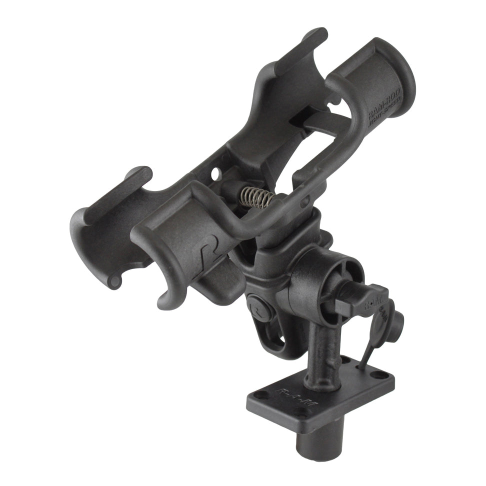 RAM light speed vissen stanghouder met flush basis - RAM Mounts RAP-370-F