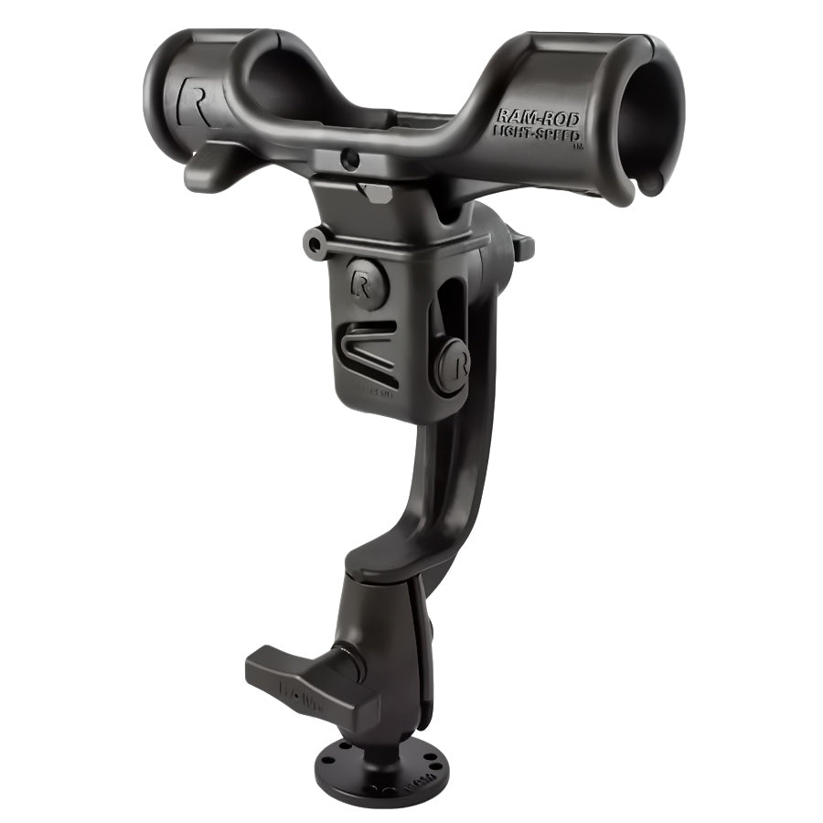 RAM light speed vissenstokhouder met socket arm en zeewater base - RAM Mounts RAP-370-RBSWU