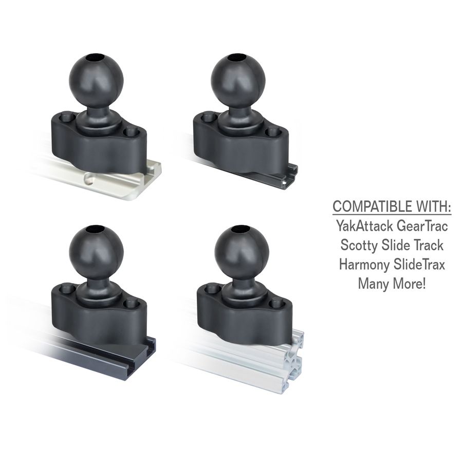 RAM Track Kogel™ Snelontgrendelingsbasis - C-maat - RAM Mounts RAP-383U afbeelding 4