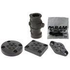 RAM adapt a post met RAM pin lock drill down accessoires - RAM Mounts RAP-387BU