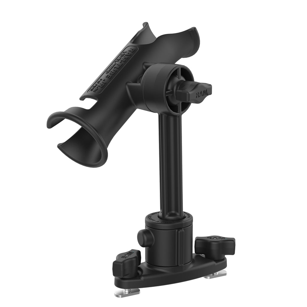 RAM tube jr met RAM universele adapt a post dual t bolt track base - RAM Mounts RAP-390-AAPUDT-1U