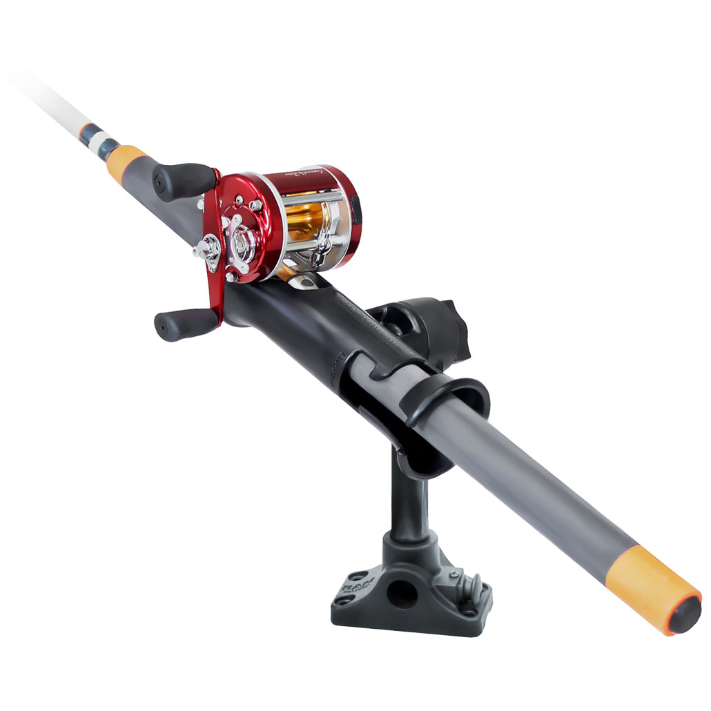 RAM Tube Jr.™ Rod Holder met bulkhead/vlakke oppervlakte basis - 6" post - RAM Mounts RAP-390-BMPU afbeelding 2