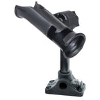 RAM Tube Jr.™ Rod Holder met bulkhead/vlakke oppervlakte basis - 6" post - RAM Mounts RAP-390-BMPU afbeelding 3