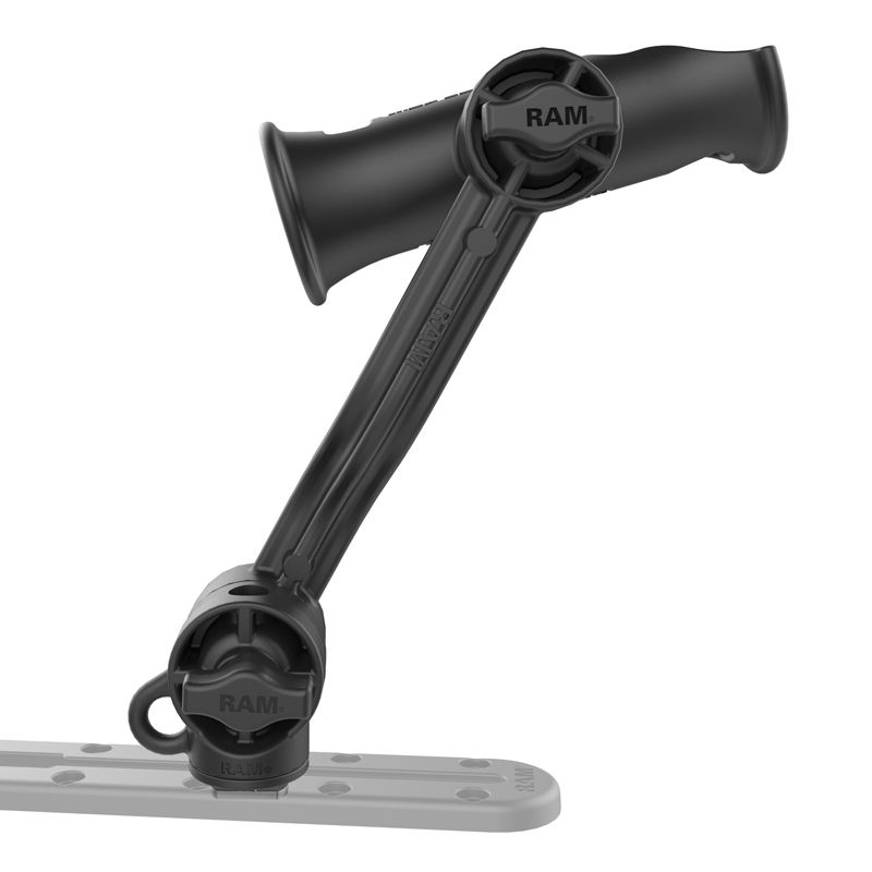 RAM Tube Jr.™ Rod Holder met uitbreidingsarm en trackbase - RAM Mounts RAP-390-PA-418 afbeelding 4