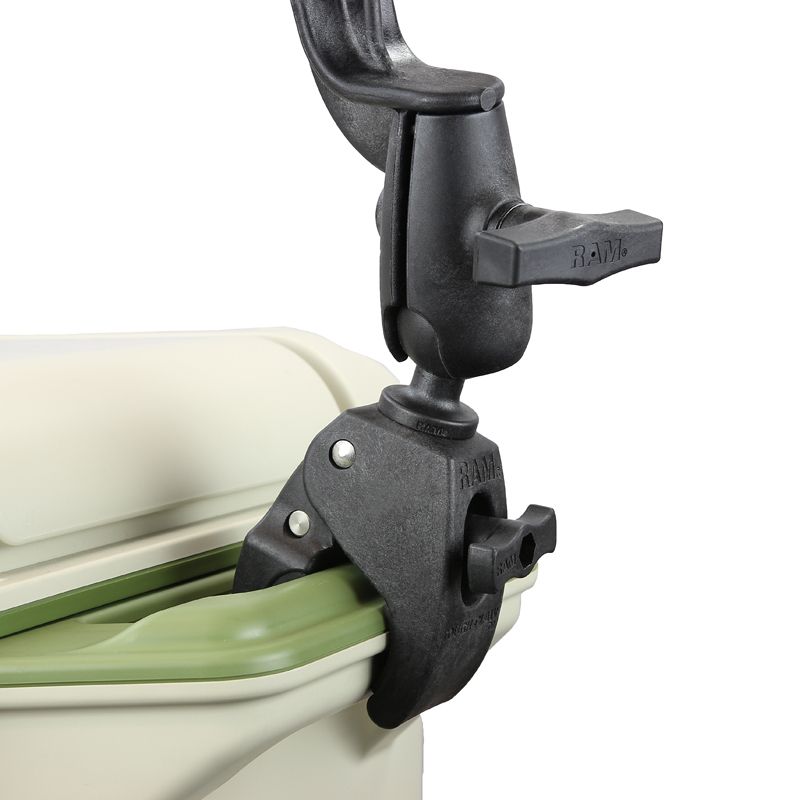 RAM Tube Jr.™ hengelhouder met Revolution Arm en RAM Tough-Claw™ basis - RAM Mounts RAP-390-RB-404U afbeelding 2