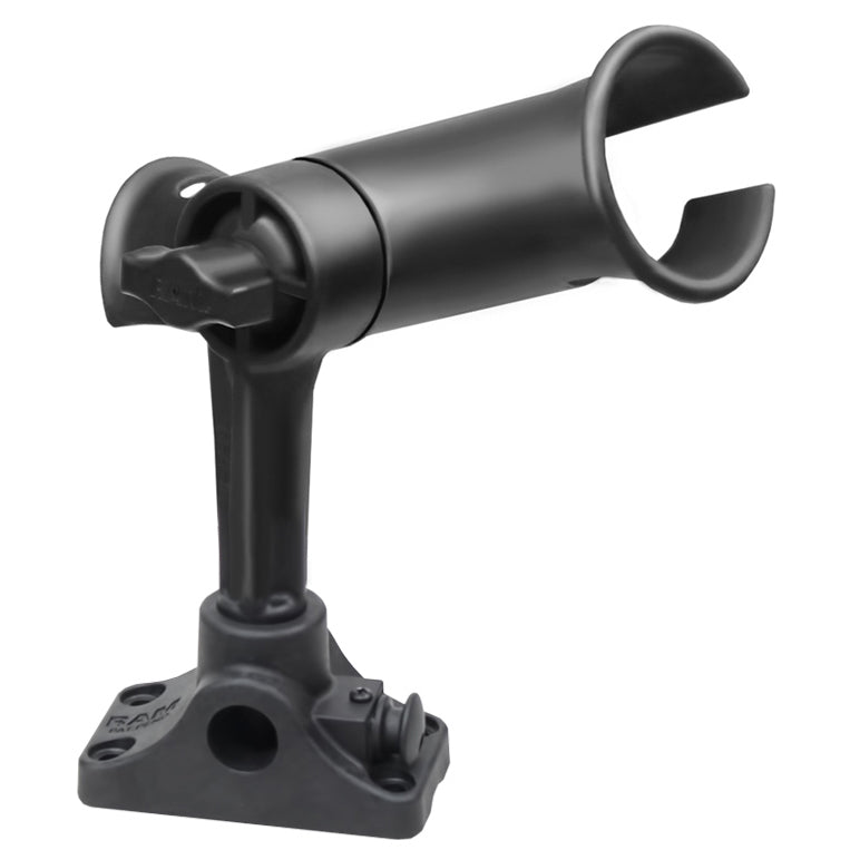 RAM tube jr rod holder met bulkheadvlakke oppervlakte basis 4 post - RAM Mounts RAP-390-SBMPU