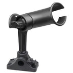 RAM Tube Jr.™ Rod Holder met Bulkhead/Vlakke Oppervlakte Basis - 4" Post - RAM Mounts RAP-390-SBMPU afbeelding 1
