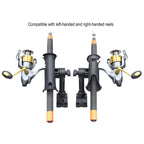 RAM Tube Jr.™ Rod Holder met Bulkhead/Vlakke Oppervlakte Basis - 4" Post - RAM Mounts RAP-390-SBMPU afbeelding 3