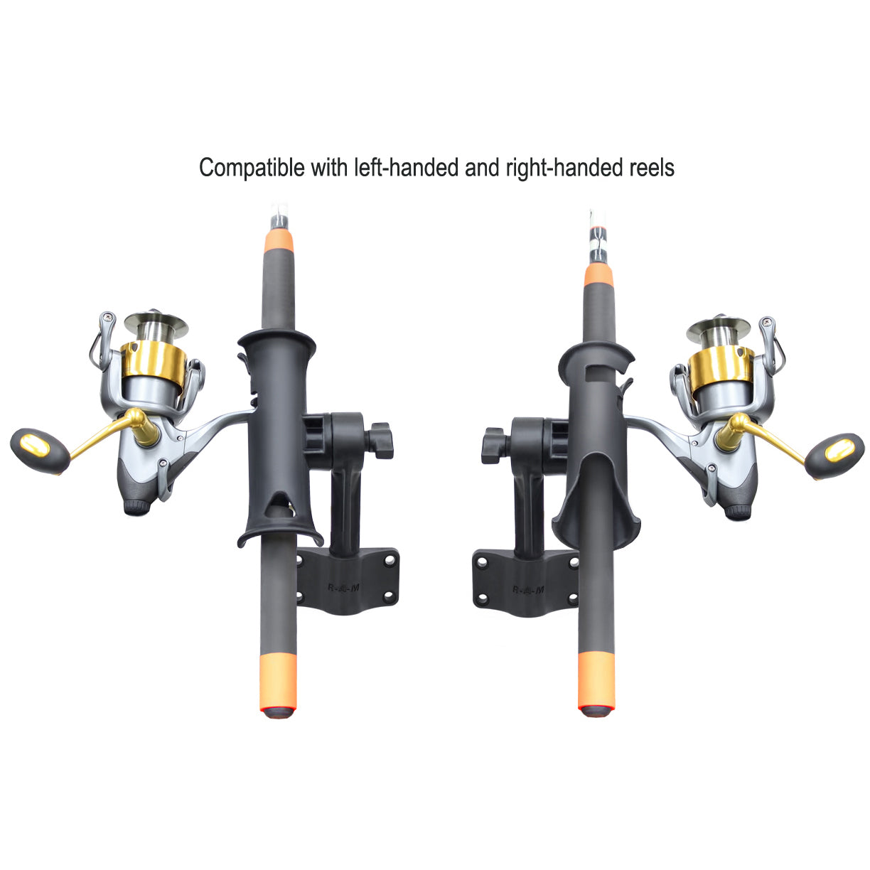 RAM Tube Jr.™ Rod Holder met Bulkhead Base - 4" Post - RAM Mounts RAP-390-SBU afbeelding 3