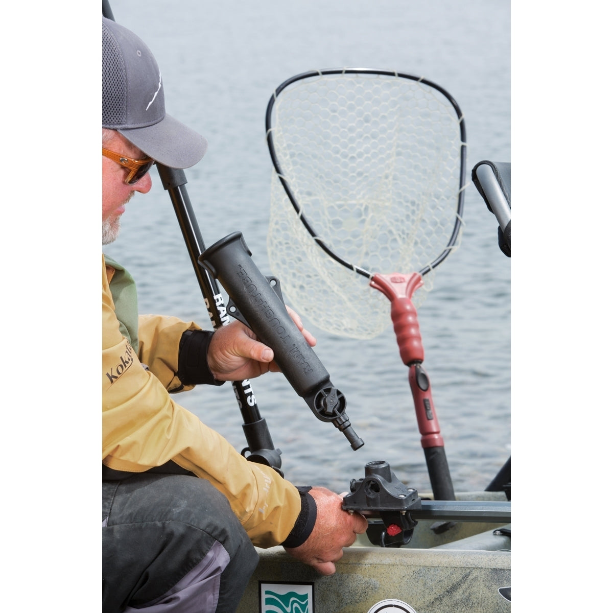 RAM Tough-Tube™ Rodhouder met Bulkhead/Vlakke Oppervlakte Basis - RAM Mounts RAP-394-SSBMP afbeelding 2