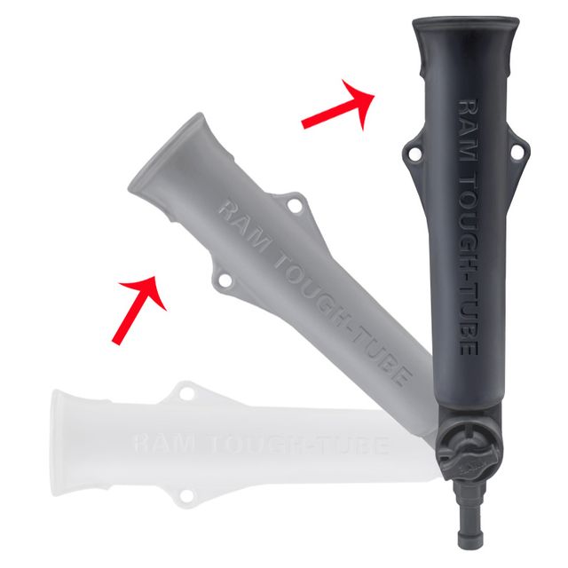 RAM Tough-Tube™ Rodhouder met 2" Ratchet Spline Post Arm - RAM Mounts RAP-394-SSTU afbeelding 2