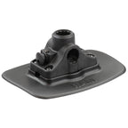 RAM bond a base zwarte lijm basis met RAM rod post spline ontvanger - RAM Mounts RAP-398-BLK-114BMPU